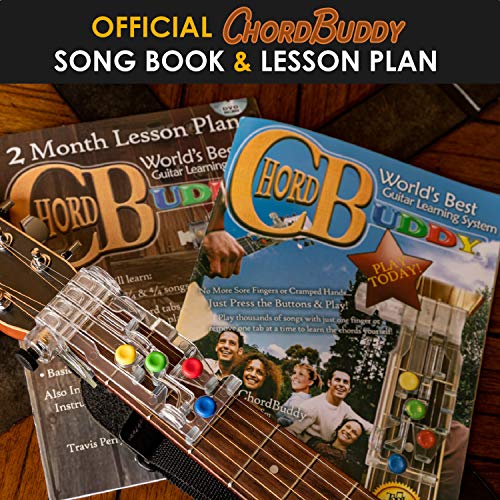 ChordBuddy “MADE IN THE USA” - Guitar Learning with Songbook, Lesson Plan, App, and Right Handed ChordBuddy - Image 4