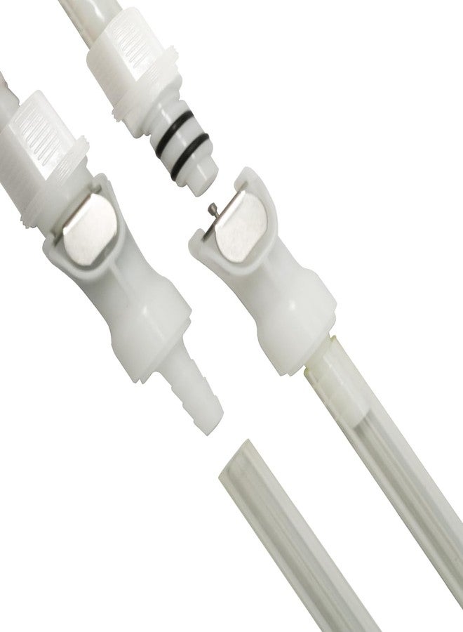 IRONSTAR Quick-Disconnect Hose Barb Insert，Plastic Quick Connect Male/Female Coupling Connector,Apply to 1/4" Inner Diameter hose,6 Female Connectors and 6 Male Connectors - Image 3