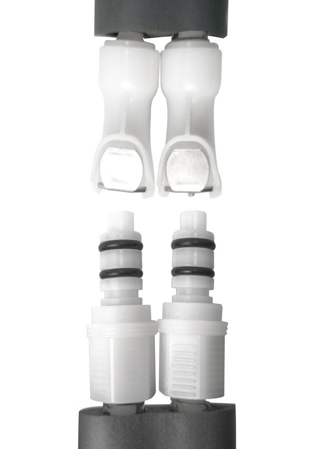 IRONSTAR Quick-Disconnect Hose Barb Insert，Plastic Quick Connect Male/Female Coupling Connector,Apply to 1/4" Inner Diameter hose,6 Female Connectors and 6 Male Connectors - Image 4