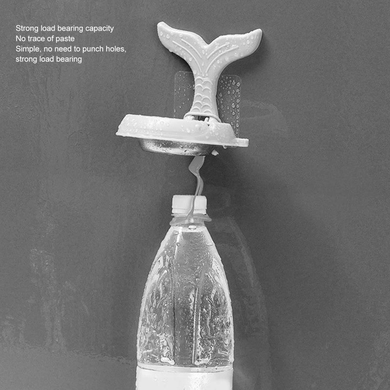 Wall Mounted Whale Ashtray 3Pcs Waterproof Separate Design For Home Bathroom - Image 3