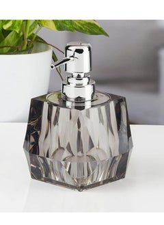 Happy Home Acrylic Soap Dispenser Durable Lotion Pump Refillable for Kitchen or Bathroom 180Ml  - Image 2