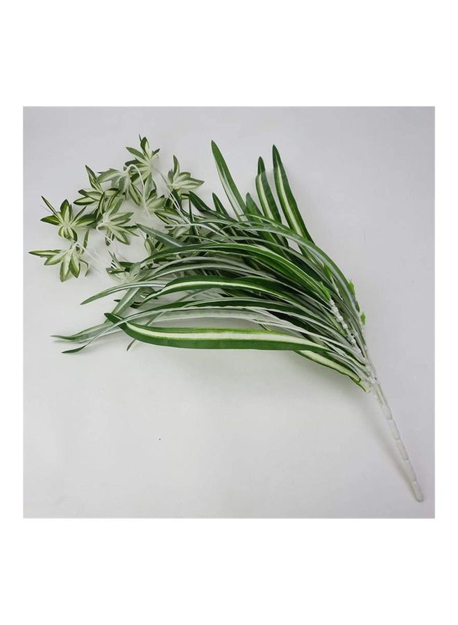 NIBEMINENT Artificial Plant Branch Green/White  - Image 3
