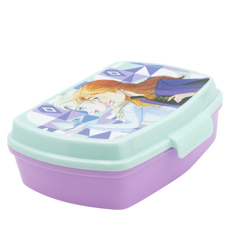 Stor 74274 Frozen ICE Magic Rectangular SANDWICHERA Lunch Box Plastic