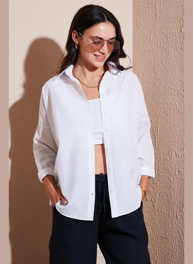 ليلا قميص ليلا قطن عادي نسائي