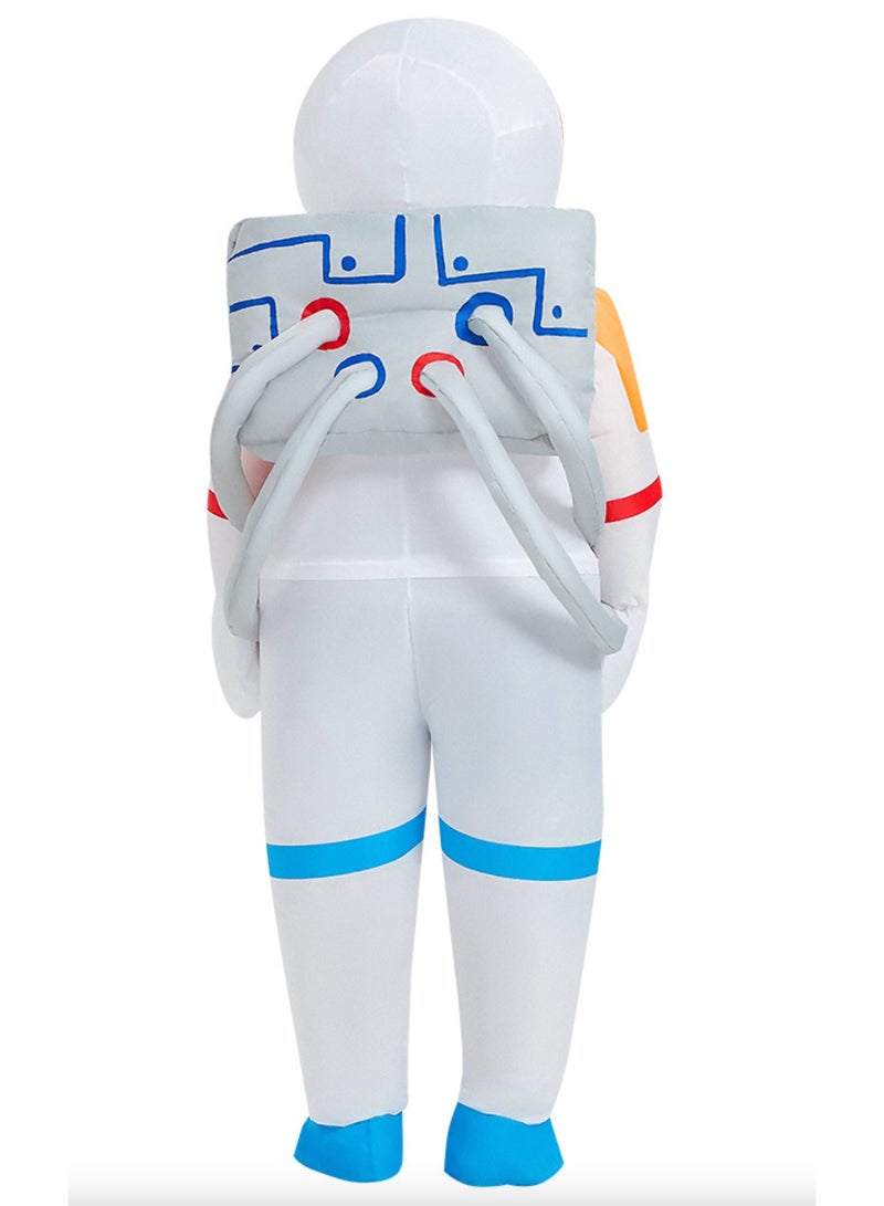 Men Inflatable Astronaut Costume Funny Blow Up Suit for Adults, Men's Astronaut Costume Deluxe Suit - Image 2