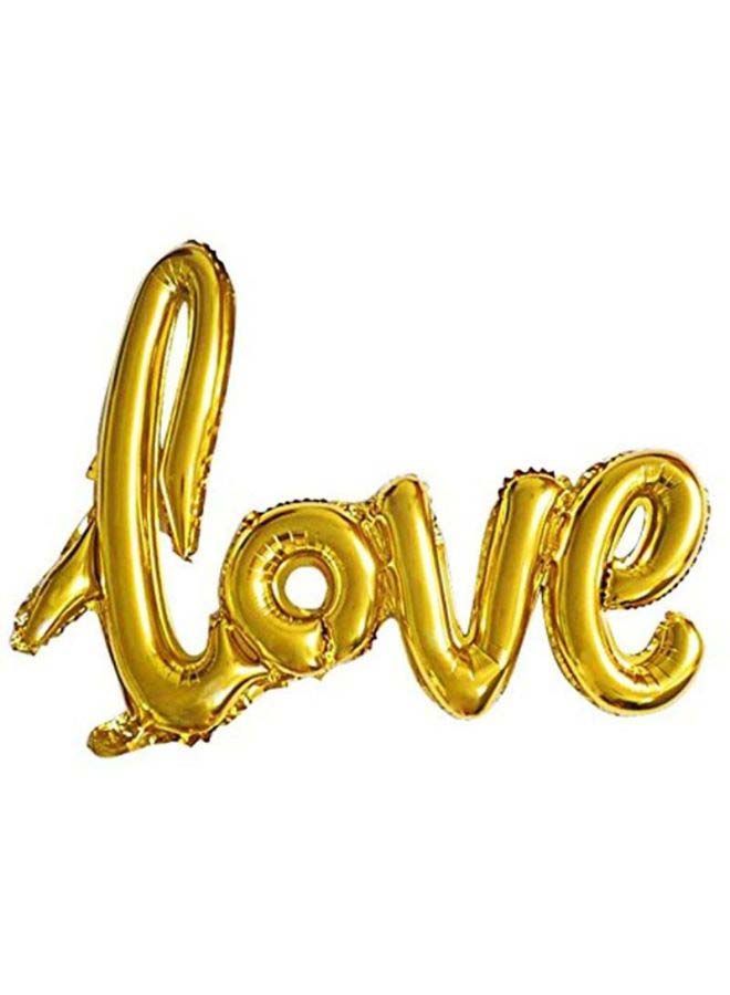 نيبمينينت "بالون من القصدير لحفلات الزفاف مطبوع عليه كلمة "Love" 42بوصة - Image 2