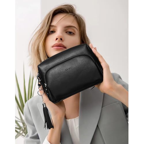 CLUCI Small Crossbody Purses for Women Trendy, Vegan Leather Women's Crossbody Handbags with Adjustable Wide Strap - Image 2