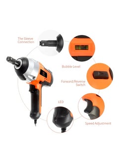 AUTOSMART 2-In-1 Car Jack And Impact Wrench Orange And Black Ct99004  - Image 2