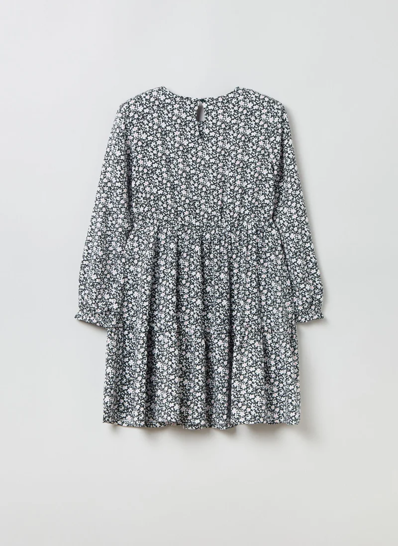 Ovs Ovs Housebrand Floral Dress With Flounce