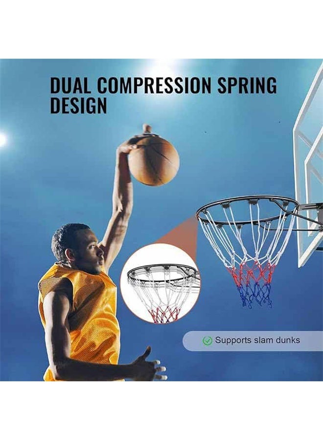 هومستر شبكة كرة السلة، المهنية الثقيلة شبكة كرة السلة، كل الطقس، مكافحة الجلد، حلقة كرة السلة مناسبة للخارج - Image 4