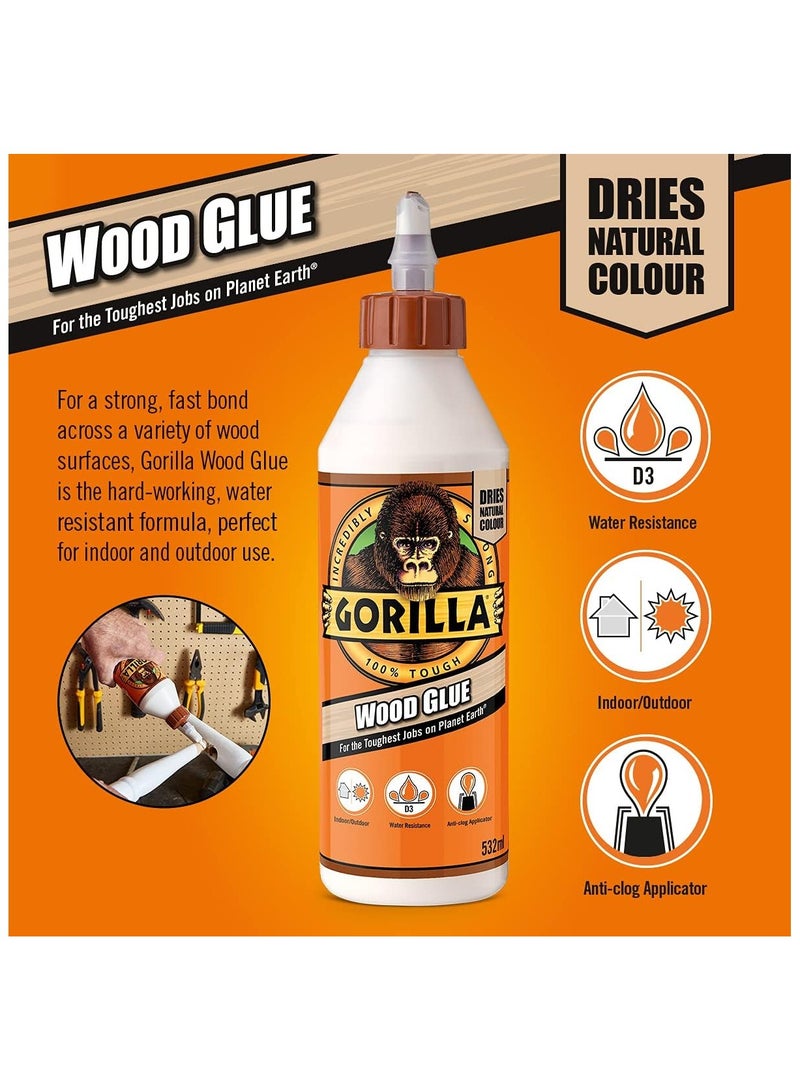 Gorilla Wood Glue, 1000ml - Image 3