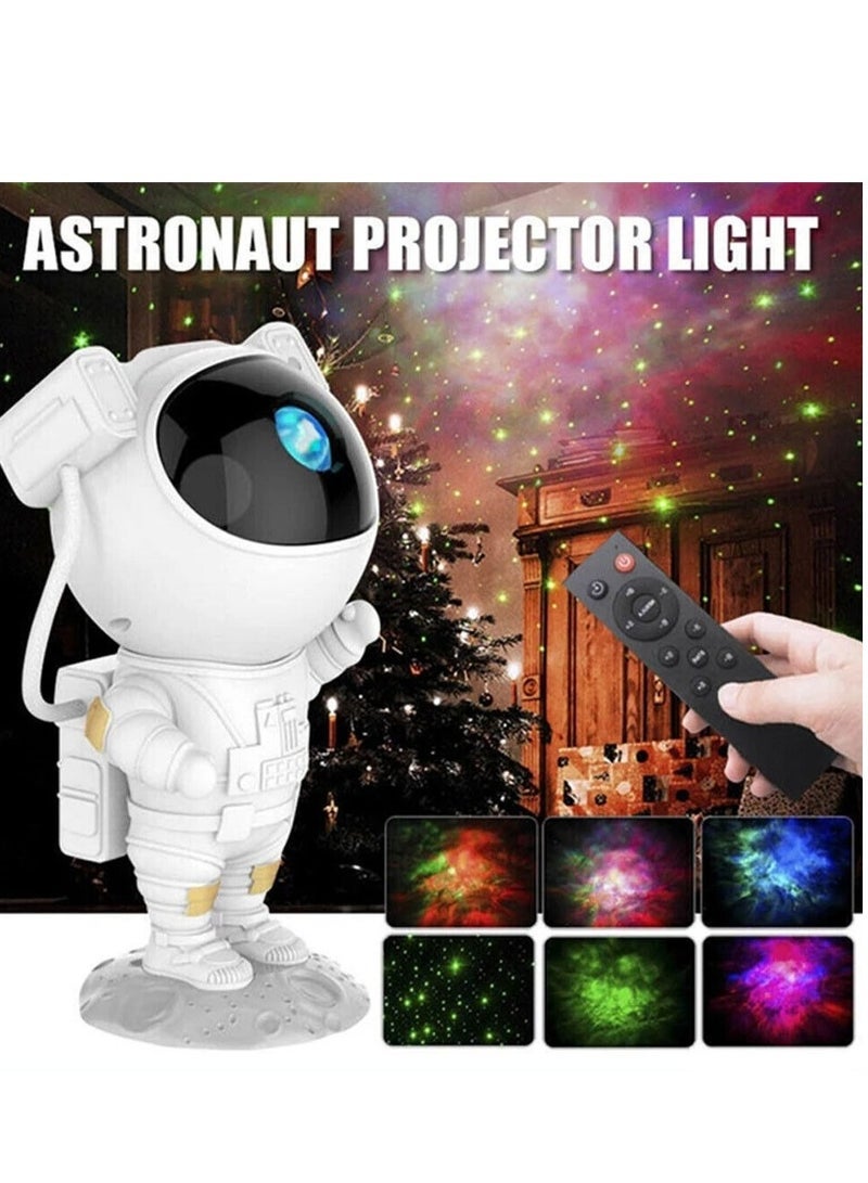 Astronaut Galaxy Star Projector with Remote Control 360° Adjustable Night Light for Kids Bedroom Party Room - Image 1
