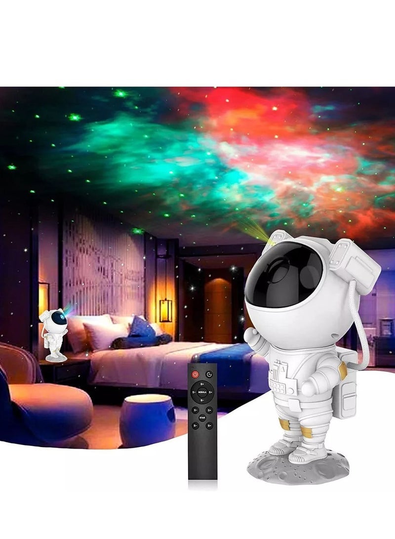Astronaut Galaxy Star Projector with Remote Control 360° Adjustable Night Light for Kids Bedroom Party Room - Image 3