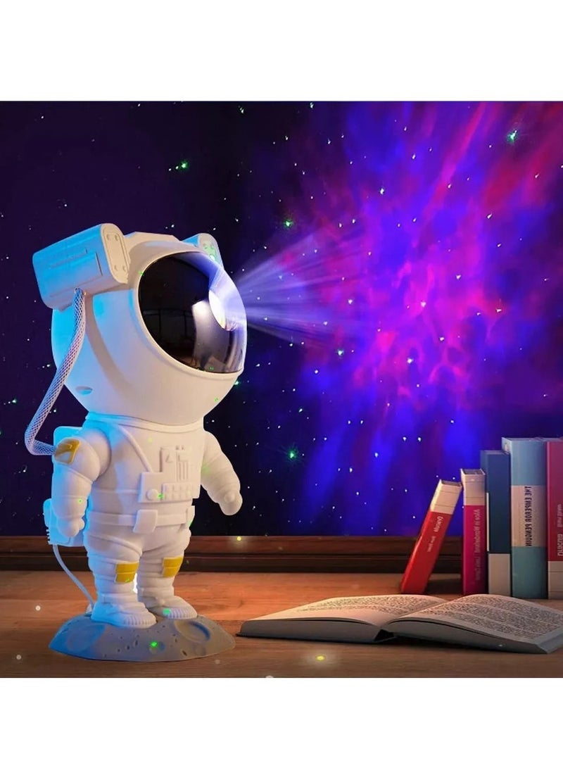 Astronaut Galaxy Star Projector with Remote Control 360° Adjustable Night Light for Kids Bedroom Party Room - Image 2