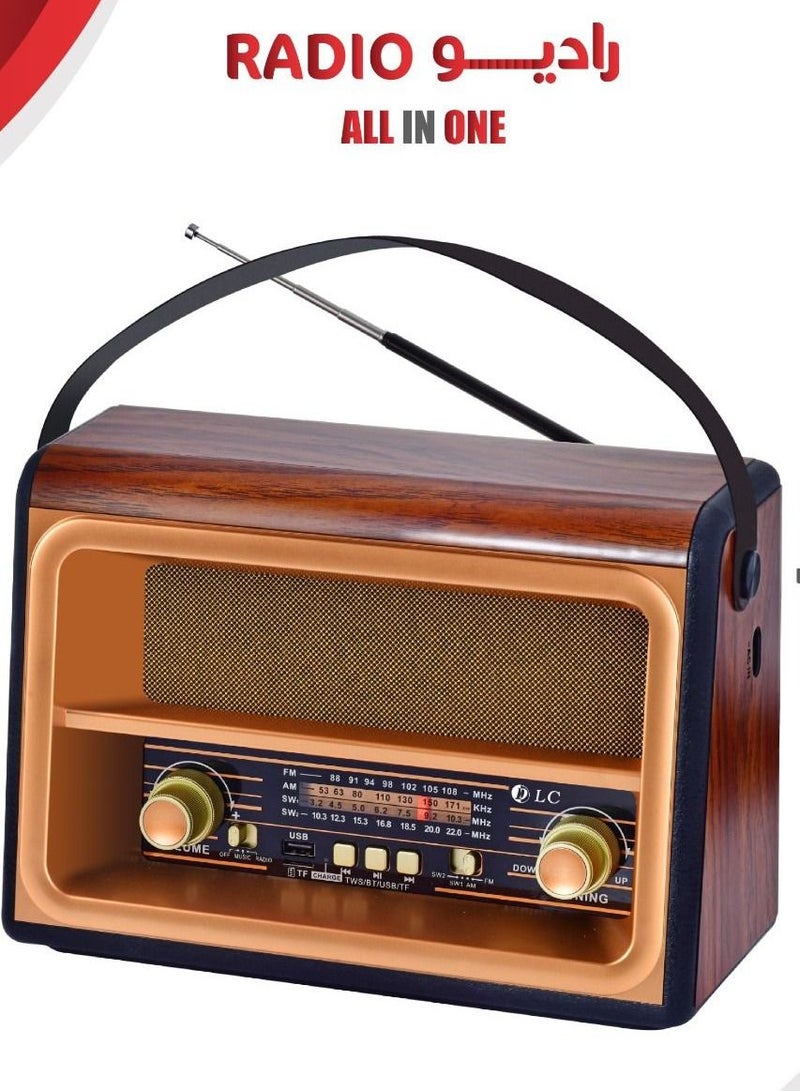DLC Radio with bluetooth function and remote control 