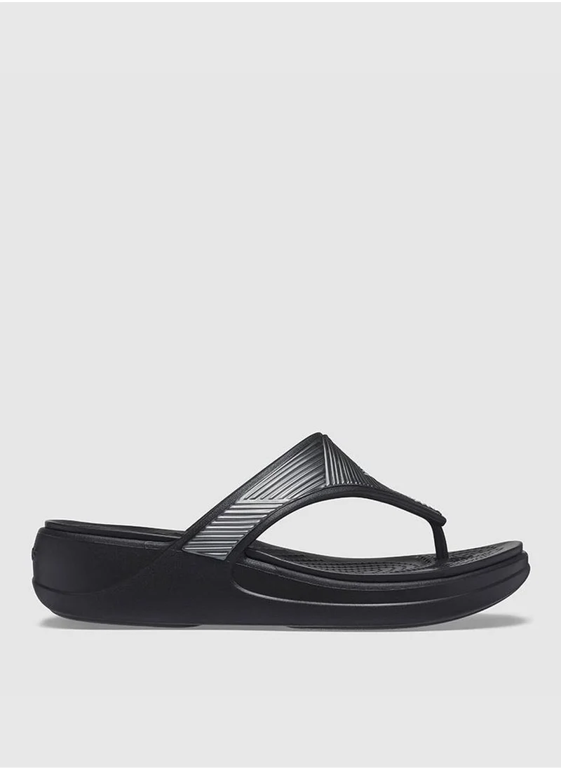 كروكس CROCS Monterey Metallic Flip Flops