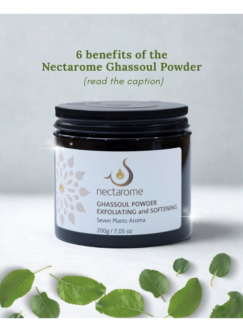 Auramoon Nectarome Ghassoul Powder with Seven Plants Aroma - Image 3