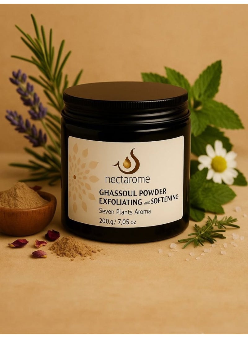 Auramoon Nectarome Ghassoul Powder with Seven Plants Aroma - Image 4
