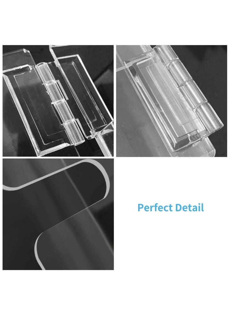 Generic Laundry Detergent Sheets Dispenser, Clear Acrylic Laundry Detergent Sheets Organizer with Lid, for Laundry Room, Fabric Softener Sheets Ball Holder, applicable to earth breeze,sheet laundry club  - Image 4
