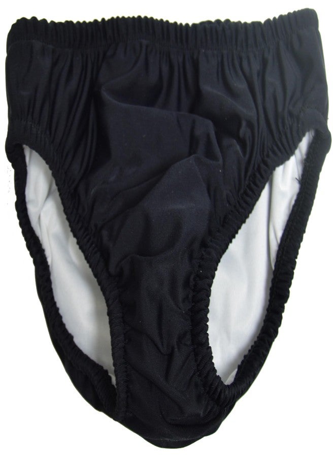 My Pool Pal Black Baby & Toddler Reusable Swim-Ster Swim Diaper (Black, 2 Toddler(20-30 lbs))