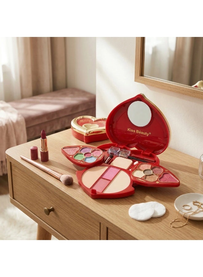 Kiss Beauty Fashion Make-Up Kit | Fresh & Flawless Look | Romantic Makeup Gift Set - Image 5