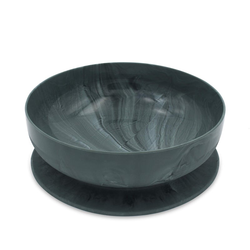 ChooMee Baby Suction Bowl | Powerful Suction Grip with Firm Bowl | Platinum Silicone, BPA Free | Large, 1 CT, Grey - Image 1