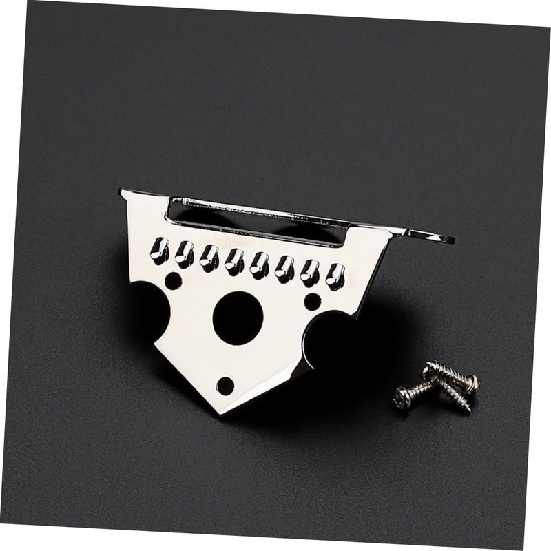 VICASKY 1set String Mandolin Tailpiece Cloud Shape Metal String Accessory Easy to Install Enhances Sound Quality for Mandolin Instruments Replacement Part - Image 3