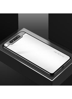 Zaboon Case For Galaxy A80 / A90 Texture Gradient Glass Protective Case  - Image 2