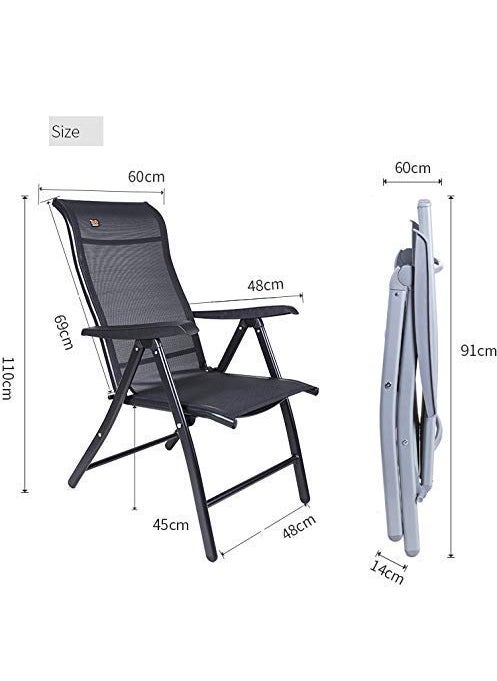 NYTRYD Chair Recliners Heavy Duty Garden Chair Folding Adjustable Sun Lounger ZeroGravity Seat for Outdoor Patio Deck Lawn Camping Relaxing Chair Support 150kg
