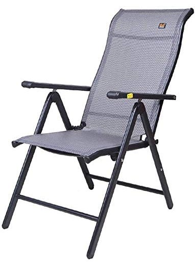 NYTRYD Chair Recliners Heavy Duty Garden Chair Folding Adjustable Sun Lounger ZeroGravity Seat for Outdoor Patio Deck Lawn Camping Relaxing Chair Support 150kg