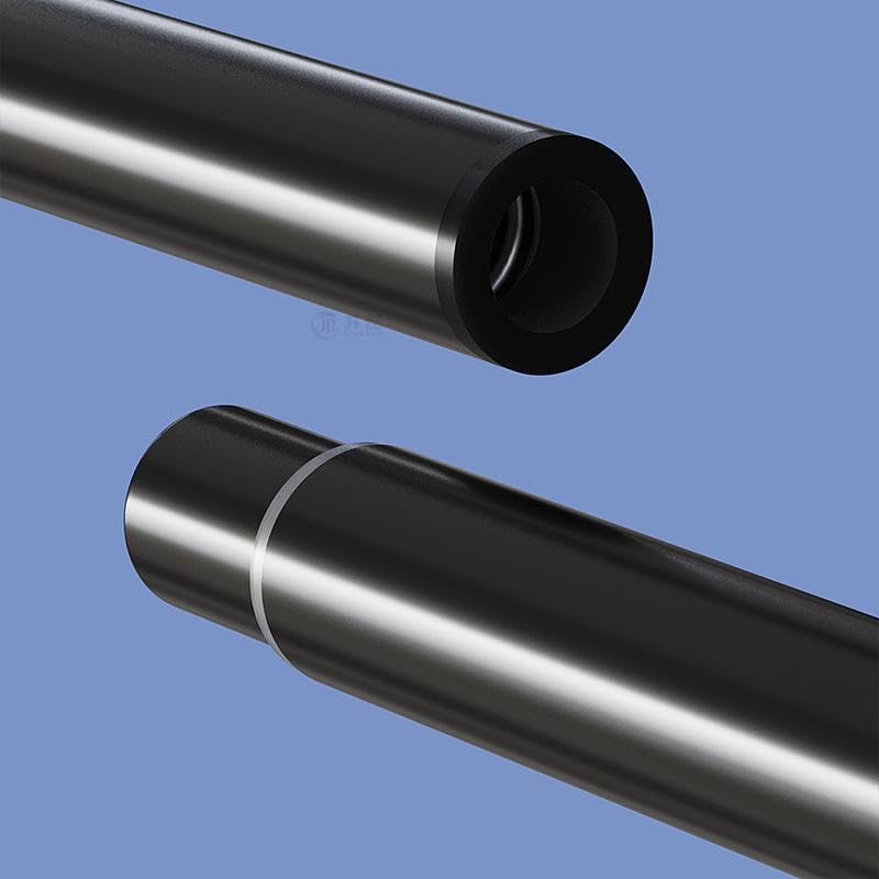 Home-Cloud HomeCloud Tension Shower Curtain Rod - Expandable, No Drilling Required, Rust-Proof & Heavy-Duty for Bathroom or Divider Use (Black Pack of 1, Extendable - 110 to 200 Cm) - Image 4