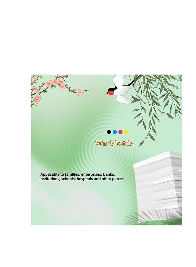 Terabyte 103 for EPSON for EcoTank 70ml/bottle Cyan for Epson L1110‎ L3110 L3111 L3150 L3151 L3156 L3160 L5190‎ - Image 2