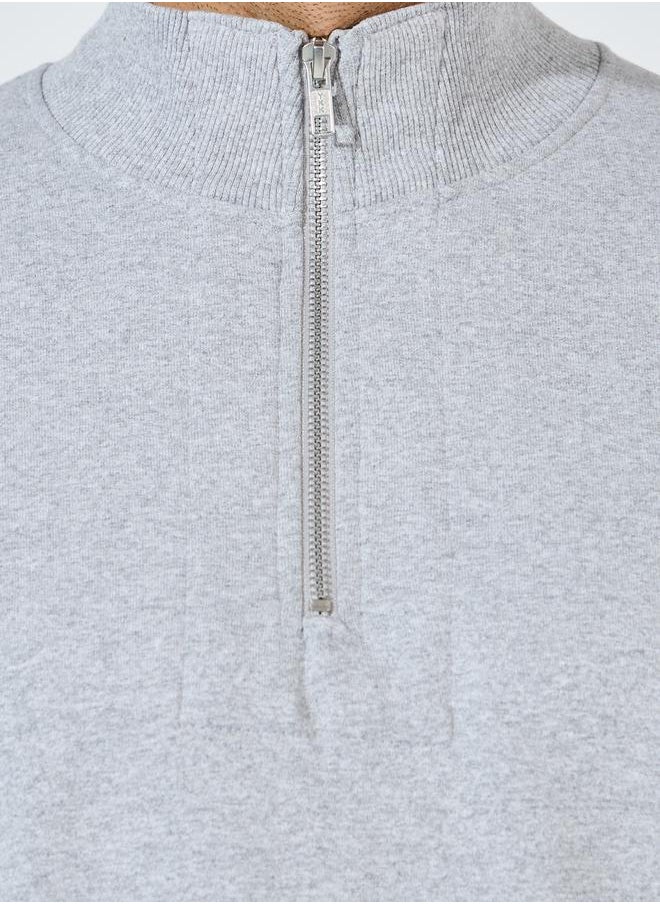 Half-Zip Relaxed Fit Fleece Sweatshirt with Front Seam Detail - pzsku/ZF0A334DAD1E8C28E8BC9Z/45/_/1728386067/91d1cde7-ccaa-469c-9992-cb7685193b84