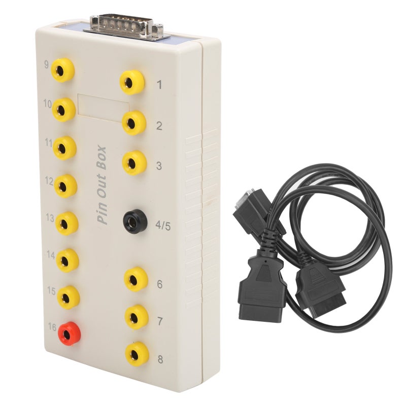 OBD2 Pin Out Box OBD2 Diagnostic Cable Quickly Switch Data Points Without Welding - Covers All Test Points Break Out Box for OBD2 Diagnostic System - Image 3
