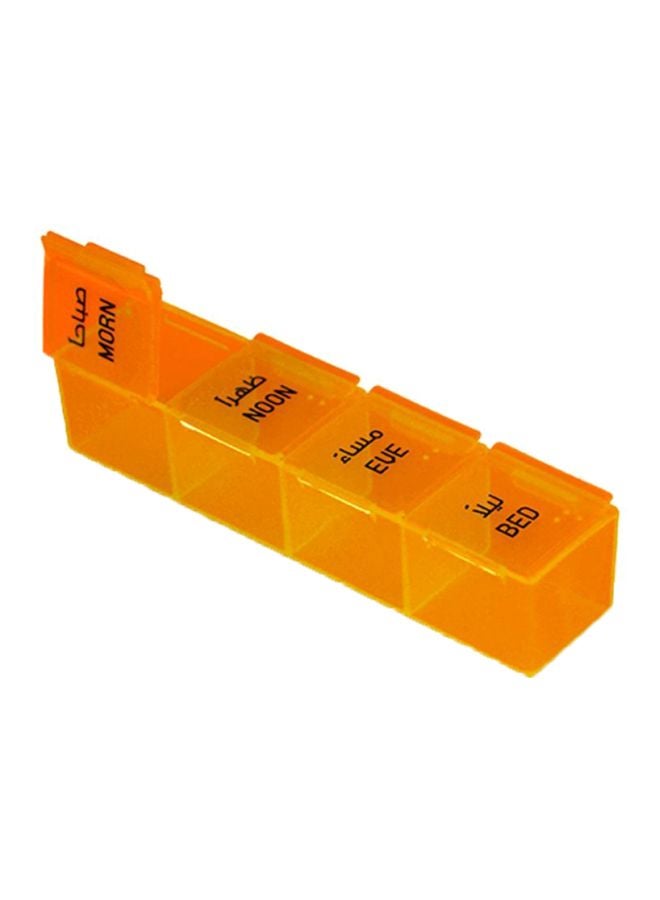 4-Slot Pill Storage Box