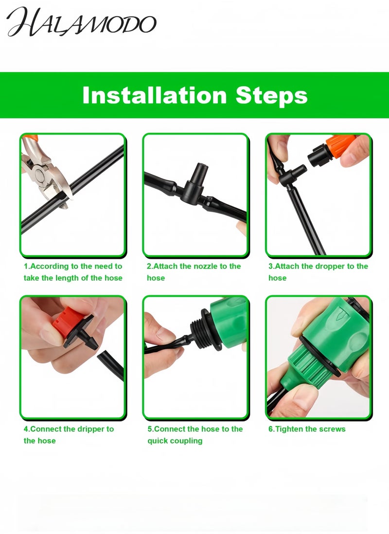 HALAMODO Single Outlet Programmable Hose Faucet Timer Green/Grey 6.7 x 3.1 10.2inch  - Image 5