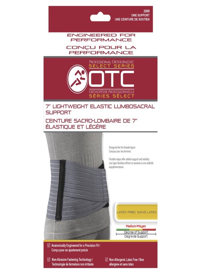 OTC Lumbosacral Support for Women, 7-Inch Lower Back, Select Series - Image 3