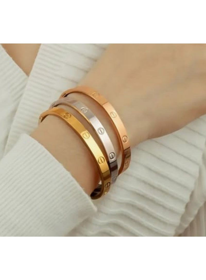 R&R A set of stainless steel bracelets - Image 2