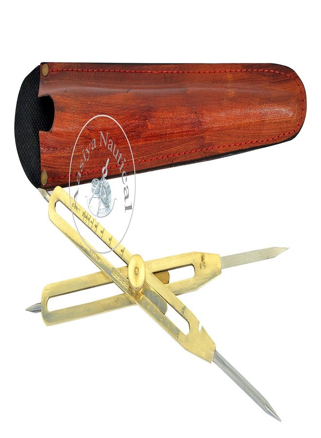 Aasiya Nautical Title: Aasiya Nautical Solid Brass Proportional Divider 9 Inch Survey Engineering Drafting Tool - Image 2