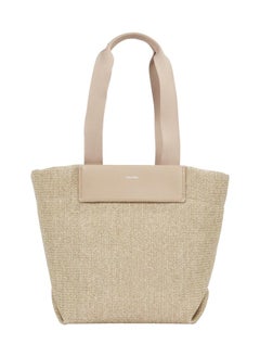 CALVIN KLEIN RAFFIA MEDIUM SHOPPER  - Image 1