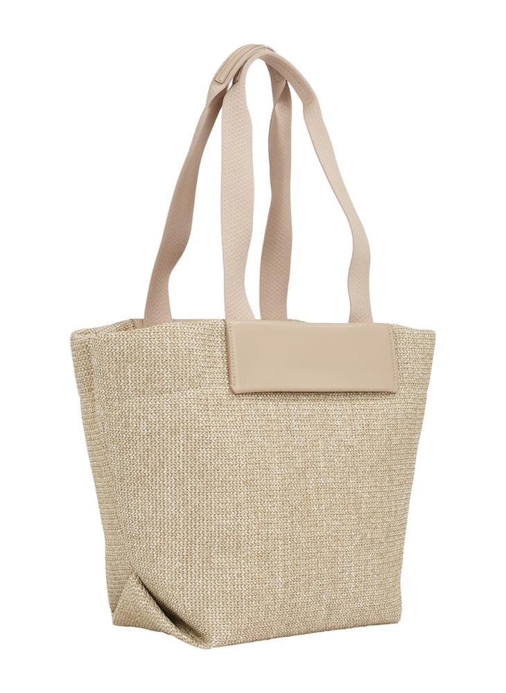CALVIN KLEIN RAFFIA MEDIUM SHOPPER  - Image 2