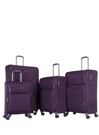 Wheeled travel bags made of high-quality, durable fabric, 4 pieces, sizes 32, 28, 24 and 20 - pzsku/ZF0A3C410D25F04775BDDZ/45/_/1738365750/f8565601-41d6-45dc-839b-af692b2a26f3