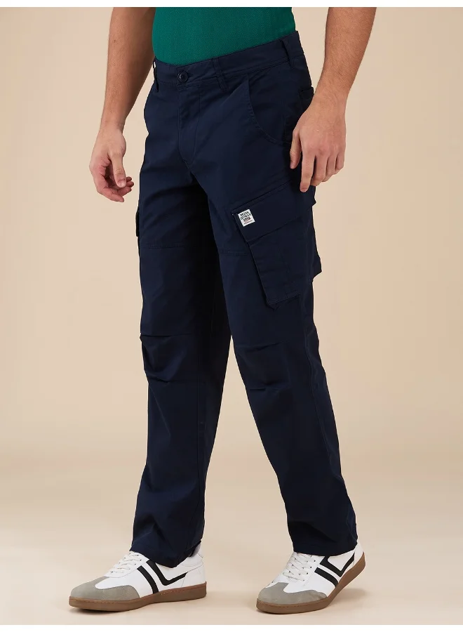 بيينغ هيومان Mens Navy Easy Fit Cargos
