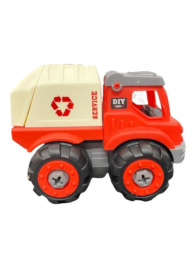 DIY Assembly Toy Set with Screwdriver Tools Playset, Educational Gift for Kids Boys Girls Child, Assembly Toy, Building Service Truck Toy  - Image 2