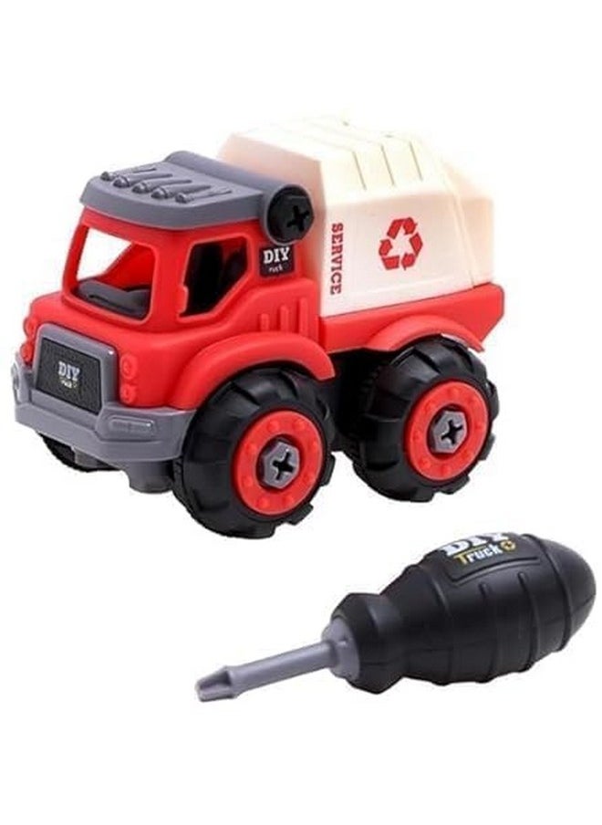 DIY Assembly Toy Set with Screwdriver Tools Playset, Educational Gift for Kids Boys Girls Child, Assembly Toy, Building Service Truck Toy  - Image 4