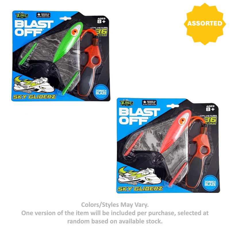 Zing Blast Off Sky Gliderz Toy (Assorted) - Image 1