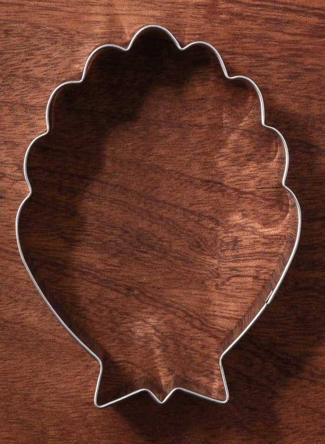 LILIAO قطاعة بسكويت على شكل صدفة بحرية من ليلياو - 3.2 × 3.2 بوصة - مصنوعة من الفولاذ المقاوم للصدأ - Image 5