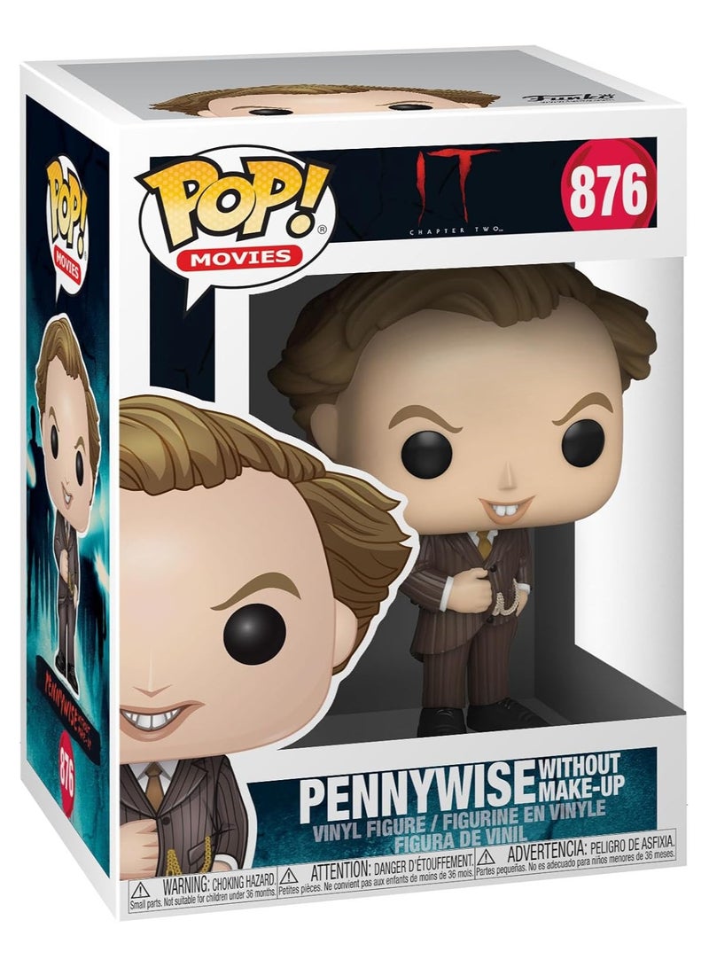 Funko Pop! Movies: Pennywise Without Make up IT Chapter 2 Balloon 14 - Collectable Vinyl Figure - Image 1