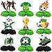 CANIPHA 9pcs Soccer Birthday Party Decorations Honeycomb Centerpieces with 3D Football Theme Party Supplies for Boys Kids Birthday Party - Image 2