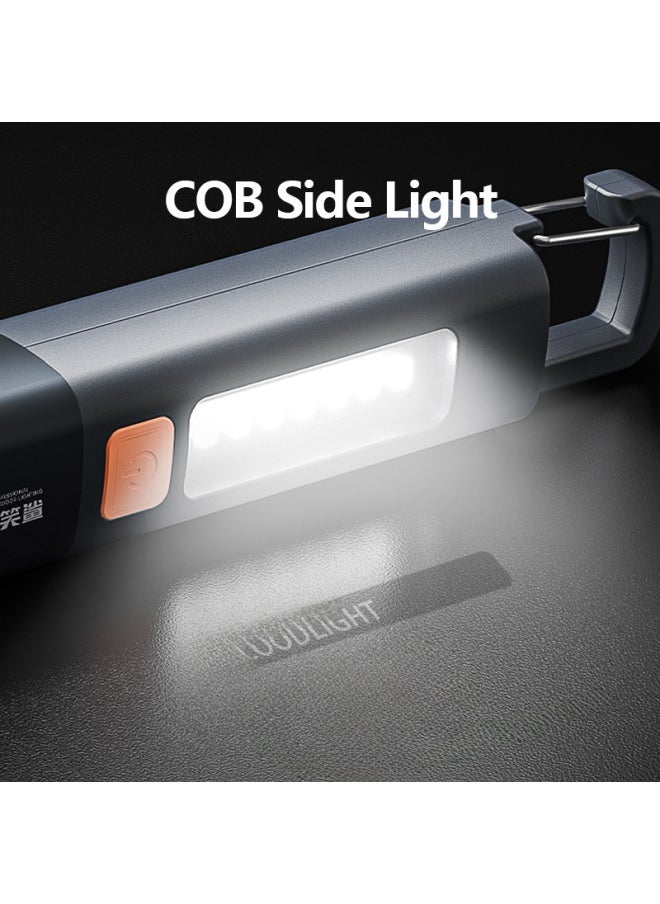 Generic Super Bright Rechargeable Camping Waterproof Led Torch-Color:622B【600MAH】  - Image 5